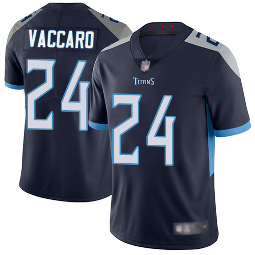 Tennessee Titans Limited Navy Blue Men Kenny Vaccaro Home Jersey NFL Football #24 Vapor Untouchable->tennessee titans->NFL Jersey